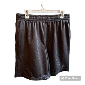 Starter Gray Mesh Long Workout Shorts Size M (32-34)
